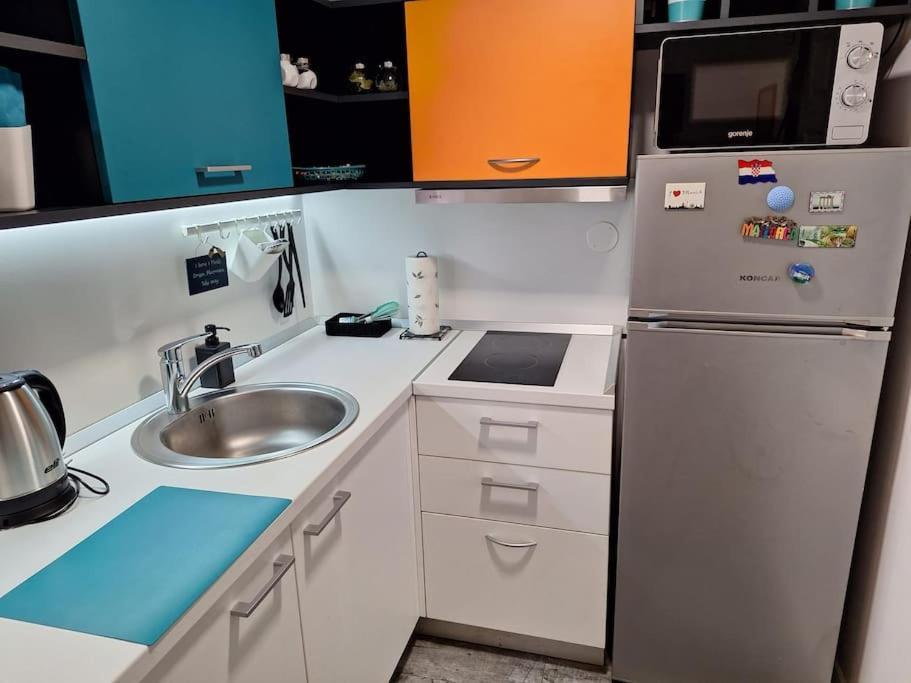 New Studio Apartment Emmy With Free Street Parking Zagreb Ngoại thất bức ảnh