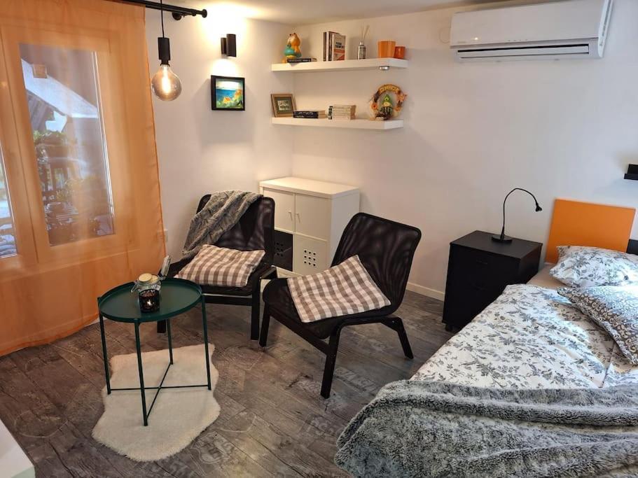 New Studio Apartment Emmy With Free Street Parking Zagreb Ngoại thất bức ảnh